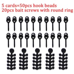 Carp Fishing Hook Connect Hook Beads Swivel Ready D-rig Line Aligner Hair Rigs Zig Rig  Method Feeder  Accessories Tackle