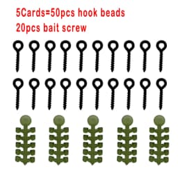 Carp Fishing Hook Connect Hook Beads Swivel Ready D-rig Line Aligner Hair Rigs Zig Rig  Method Feeder  Accessories Tackle