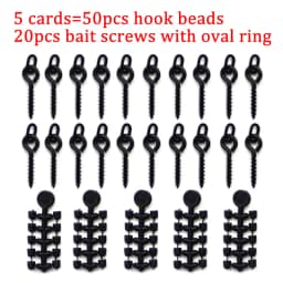 Carp Fishing Hook Connect Hook Beads Swivel Ready D-rig Line Aligner Hair Rigs Zig Rig  Method Feeder  Accessories Tackle