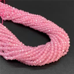 Multicolor Micro Faceted Natural Zircon Loose Beads 2mm 3mm Quartz Crystal Beads for Jewelry Making Accessries Supplies Beads