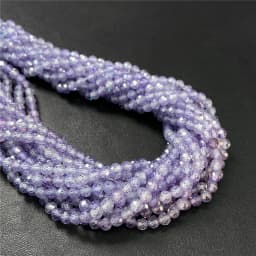 Multicolor Micro Faceted Natural Zircon Loose Beads 2mm 3mm Quartz Crystal Beads for Jewelry Making Accessries Supplies Beads
