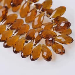 Solid Color Teardrop Faceted Crystal Glass 12x6mm 16x8mm 20x10mm Top Drilled Pendant Drops Loose Beads for Jewelry Making DIY