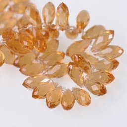 Solid Color Teardrop Faceted Crystal Glass 12x6mm 16x8mm 20x10mm Top Drilled Pendant Drops Loose Beads for Jewelry Making DIY
