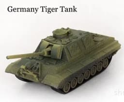 1/72 Plastic Assembled Tank Model Kit WWII Military Model Puzzles 24 Styles Tanks Sand Table Tanks Toys for Boys
