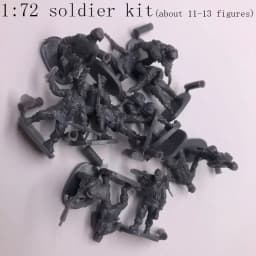 1/72 Plastic Assembled Tank Model Kit WWII Military Model Puzzles 24 Styles Tanks Sand Table Tanks Toys for Boys