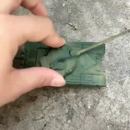 1/72 Plastic Assembled Tank Model Kit WWII Military Model Puzzles 24 Styles Tanks Sand Table Tanks Toys for Boys