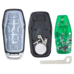 KEYECU 5 Buttons For Ford Fusion Explorer Edge Mustang F150 F250 2015 2016 2017 M3N-A2C31243300 Smart ID49 902MHz Remote Key Fob