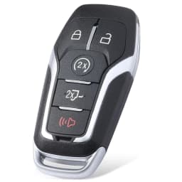 KEYECU 5 Buttons For Ford Fusion Explorer Edge Mustang F150 F250 2015 2016 2017 M3N-A2C31243300 Smart ID49 902MHz Remote Key Fob