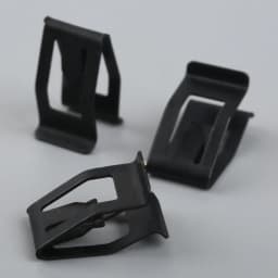 10Pcs Car Front Console Dash Dashboard Auto Door Trim Metal Retainer Black Rivets Fastener Clips Fit for Ford Mazda Audi Toyota