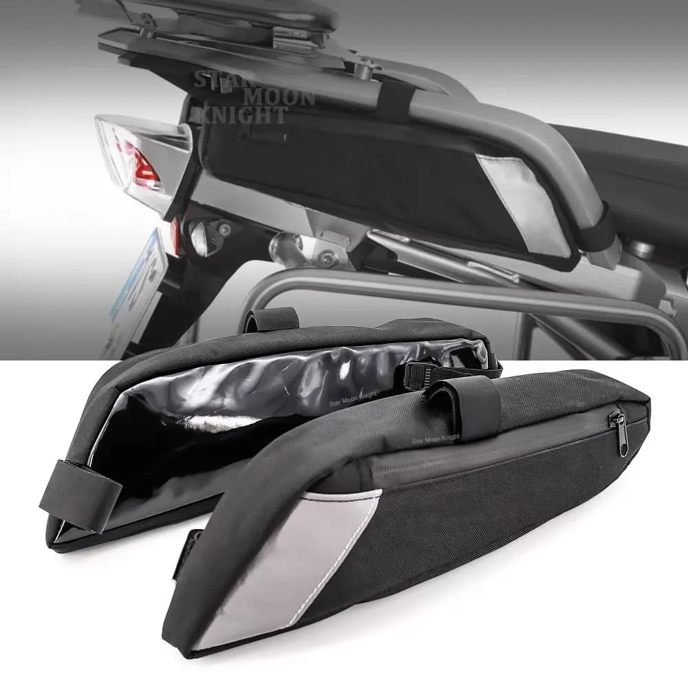 Motorcycle Frame Side Pockets luggage rack Travel Placement Waterproof Bag For BMW R1200GS LC 2013 - 2020 R1250GS Adventure