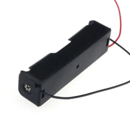 1Pc Black 18650 Battery Holder 3.7V Clip Holder Box Case For Rechargeable Li-ion Battery Storage Box 18650 Battery Holder
