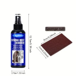 KineShineX Whole house universalRust Remover Auto Exhaust Pipe Car Wheel Hub Care Clean Metal Iron Prowder Stain Removal