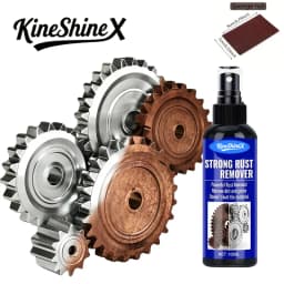 KineShineX Whole house universalRust Remover Auto Exhaust Pipe Car Wheel Hub Care Clean Metal Iron Prowder Stain Removal