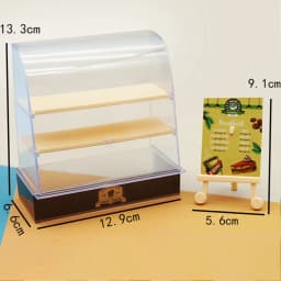 1:12 Scale Dollhouse Miniature Cake Store Decoration Bakery Stand Display Food Set Model Play House For Girl Gift Kitchen Toy