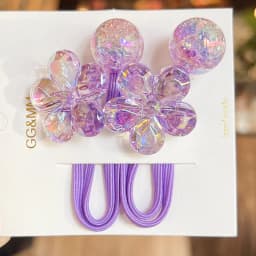 2 Pcs/Set Cute Hair Ties For Kids Girls Head Rope Flower Hair Rubber Bands Ponytail Elastic Hair Band Baby Hair Accessories