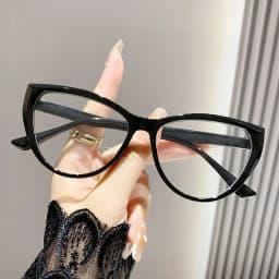 New Fashion Ladies Cat Eye Frame Myopia Glasses Luxury Design Blue Light Blocking Minus Eyeglasses Near Sight Eyewear 0 To -4.0