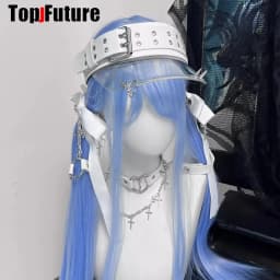 Wholesale Custom Make Customized Empty Top Cap Punk Cute Subculture Hat Summer Sweet Cool Spicy Girl Handmake Sun Hats Clips