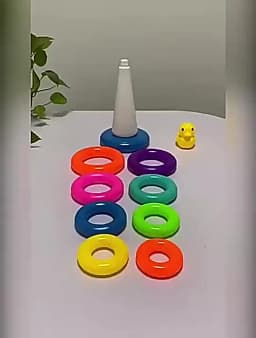 New Baby Toys 0-12 Montns Puzzle Pyramid Tower Cup Stacking Toys Montessori Educational Beach Kids Pool Bathtub Toy Kids Gift