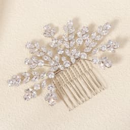 Sparkling Zirconia Hair Comb Halloween Party Headbands Hair Clips Classic Jewelry Headpieces For Women Holiday Gifts