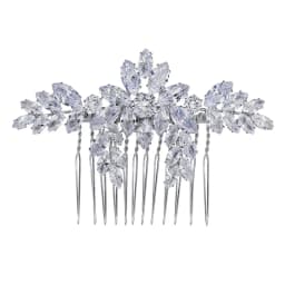 Sparkling Zirconia Hair Comb Halloween Party Headbands Hair Clips Classic Jewelry Headpieces For Women Holiday Gifts