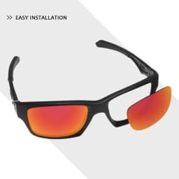 Firtox True UV400 Polarized Lenses Replacement for Oakley Holbrook XL OO9417 - 59mm Sunglasses (Lens Only) - Multiple Colors