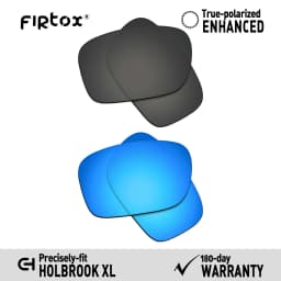 Firtox True UV400 Polarized Lenses Replacement for Oakley Holbrook XL OO9417 - 59mm Sunglasses (Lens Only) - Multiple Colors