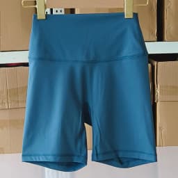 Women Sports Shorts High Waist Yoga Shorts Slim Fit Butt Lift Gym Running High Elastic Nylon Shorts
