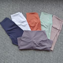Women Sports Shorts High Waist Yoga Shorts Slim Fit Butt Lift Gym Running High Elastic Nylon Shorts