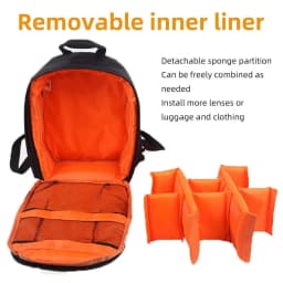Outdoor Wear-resisting DSLR Digital Camera Video Backpack Waterproof Multi-functional Breathable Photograph Camera Bags Box Bags