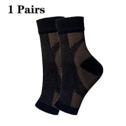 Men Women Foot Circulation Swelling Relief Foot Sleeve Socks Foot Anti Fatigue Compression Varicosity Ankle Support Socks