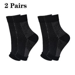 Men Women Foot Circulation Swelling Relief Foot Sleeve Socks Foot Anti Fatigue Compression Varicosity Ankle Support Socks