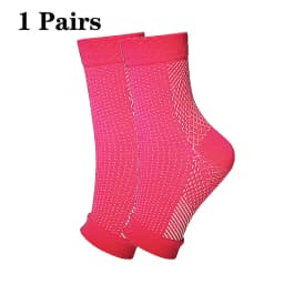 Men Women Foot Circulation Swelling Relief Foot Sleeve Socks Foot Anti Fatigue Compression Varicosity Ankle Support Socks