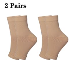 Men Women Foot Circulation Swelling Relief Foot Sleeve Socks Foot Anti Fatigue Compression Varicosity Ankle Support Socks