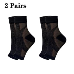 Men Women Foot Circulation Swelling Relief Foot Sleeve Socks Foot Anti Fatigue Compression Varicosity Ankle Support Socks