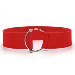 Belts for Women Simple Waist Elastic Ladies Band Round Buckle Decoration Coat Sweater Fashion Dress Waistband