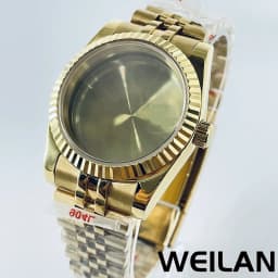 36mm 40mm Silver Black Gold RoseGold NH34 NH35 NH36 NH38 NH39 NH70 NH72 ETA2824 PT5000 Watch Case Top Waterproof Sapphire Crysta