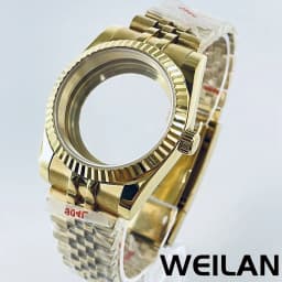 36mm 40mm Silver Black Gold RoseGold NH34 NH35 NH36 NH38 NH39 NH70 NH72 ETA2824 PT5000 Watch Case Top Waterproof Sapphire Crysta