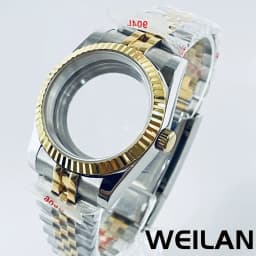 36mm 40mm Silver Black Gold RoseGold NH34 NH35 NH36 NH38 NH39 NH70 NH72 ETA2824 PT5000 Watch Case Top Waterproof Sapphire Crysta