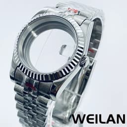 36mm 40mm Silver Black Gold RoseGold NH34 NH35 NH36 NH38 NH39 NH70 NH72 ETA2824 PT5000 Watch Case Top Waterproof Sapphire Crysta