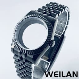 36mm 40mm Silver Black Gold RoseGold NH34 NH35 NH36 NH38 NH39 NH70 NH72 ETA2824 PT5000 Watch Case Top Waterproof Sapphire Crysta