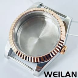 36mm 40mm Silver Black Gold RoseGold NH34 NH35 NH36 NH38 NH39 NH70 NH72 ETA2824 PT5000 Watch Case Top Waterproof Sapphire Crysta