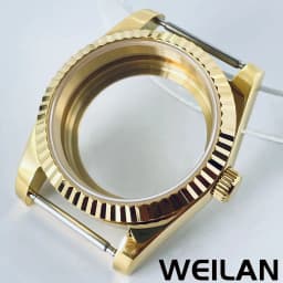36mm 40mm Silver Black Gold RoseGold NH34 NH35 NH36 NH38 NH39 NH70 NH72 ETA2824 PT5000 Watch Case Top Waterproof Sapphire Crysta