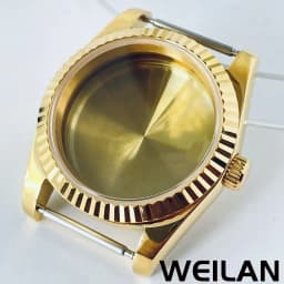36mm 40mm Silver Black Gold RoseGold NH34 NH35 NH36 NH38 NH39 NH70 NH72 ETA2824 PT5000 Watch Case Top Waterproof Sapphire Crysta