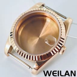 36mm 40mm Silver Black Gold RoseGold NH34 NH35 NH36 NH38 NH39 NH70 NH72 ETA2824 PT5000 Watch Case Top Waterproof Sapphire Crysta