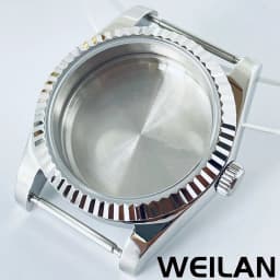 36mm 40mm Silver Black Gold RoseGold NH34 NH35 NH36 NH38 NH39 NH70 NH72 ETA2824 PT5000 Watch Case Top Waterproof Sapphire Crysta
