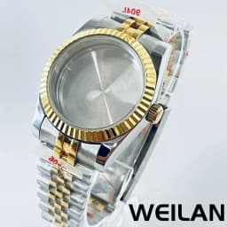 36mm 40mm Silver Black Gold RoseGold NH34 NH35 NH36 NH38 NH39 NH70 NH72 ETA2824 PT5000 Watch Case Top Waterproof Sapphire Crysta