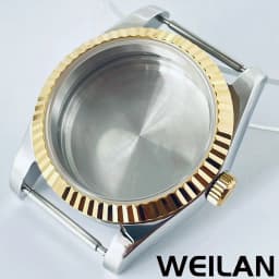 36mm 40mm Silver Black Gold RoseGold NH34 NH35 NH36 NH38 NH39 NH70 NH72 ETA2824 PT5000 Watch Case Top Waterproof Sapphire Crysta