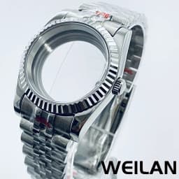 36mm 40mm Silver Black Gold RoseGold NH34 NH35 NH36 NH38 NH39 NH70 NH72 ETA2824 PT5000 Watch Case Top Waterproof Sapphire Crysta