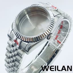 36mm 40mm Silver Black Gold RoseGold NH34 NH35 NH36 NH38 NH39 NH70 NH72 ETA2824 PT5000 Watch Case Top Waterproof Sapphire Crysta