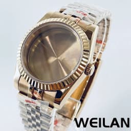 36mm 40mm Silver Black Gold RoseGold NH34 NH35 NH36 NH38 NH39 NH70 NH72 ETA2824 PT5000 Watch Case Top Waterproof Sapphire Crysta